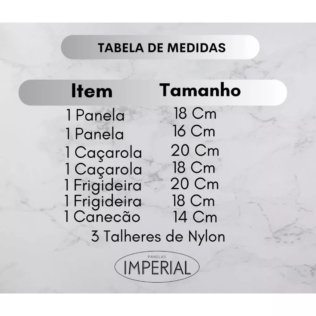 Conjunto De Panelas 10 Peças Antiaderente Caçarola Frigideira Fervedor Cor Coffee Cappuccino + Talheres